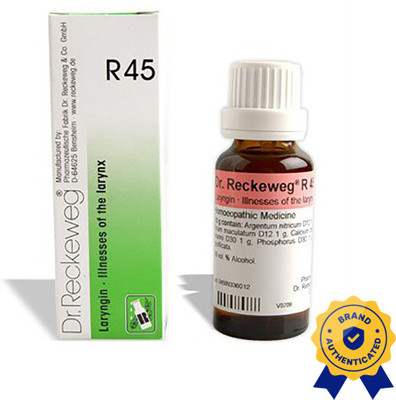 Dr. Reckeweg R45-Iinesses Larynx Drops(2 x 22)