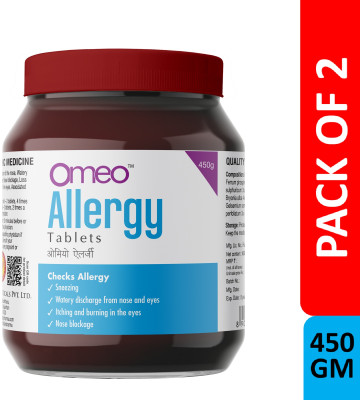 Bjain Omeo Allergy Tablets(2 x 450 g)