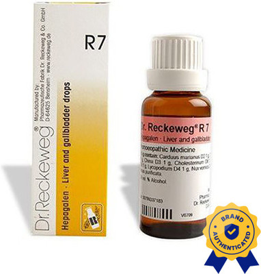 Dr. Reckeweg R7-Liver & Gallbladder Drops(2 x 22)