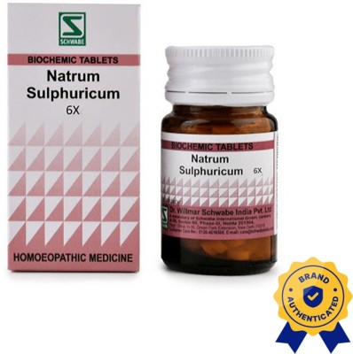 Dr.Willmar Schwabe India Natrum Sulphuricum 6X 6X Tablets(4 x 20)