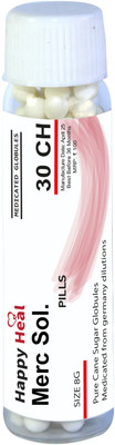 Happy Heal Mercurius Solubilis 30 CH Globules(8 g)