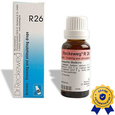 Dr. Reckeweg R26-Draining & Stimulating Drops(2 x 22)