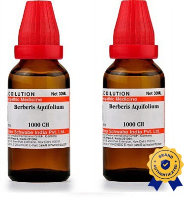 Dr.Willmar Schwabe India Berberis Aquifolium 1000 CH Liquid(2 x 30 ml)