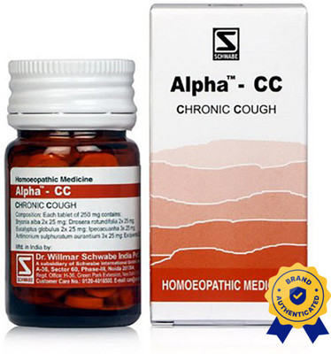 Dr.Willmar Schwabe India Alpha - CC Chronic Cough Tablets(20 g)