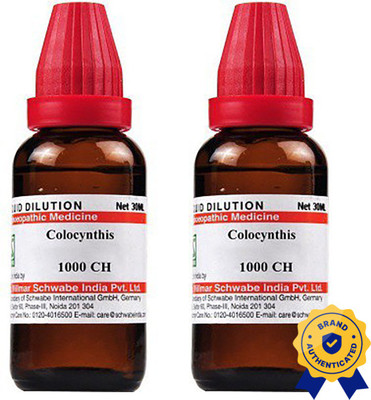 Dr.Willmar Schwabe India Colocynthis 1000 CH Liquid(2 x 30 ml)