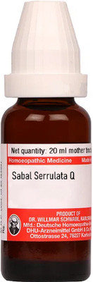 Dr.Willmar Schwabe Germany Sabal Serrulata Q Mother Tincture(20 ml)