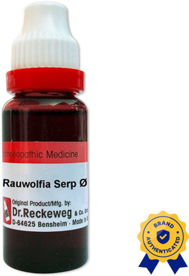 Dr. Reckeweg Rauwolfia Serp Q Liquid(3 x 20 ml)