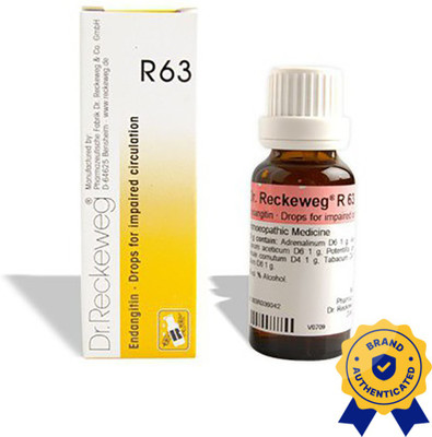 Dr. Reckeweg R63-Impaired Circulation Drops(2 x 22)