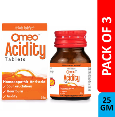 Bjain Omeo Acidity Tablets(3 x 25 g)