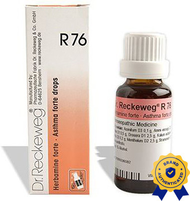 Dr. Reckeweg R76-Asthma Forte Drops(2 x 22 ml)