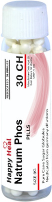 Happy Heal Natrum Phoshphoricum 30 CH Globules(8 g)
