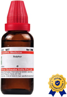 Dr.Willmar Schwabe India Sulphur Q Mother Tincture(5 x 30 ml)