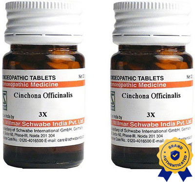 Dr.Willmar Schwabe India Cinchona Officinalis 3X Tablets(2 x 20 g)
