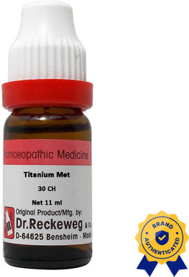 Dr. Reckeweg Titanium Met 30 CH Dilution(11 ml)