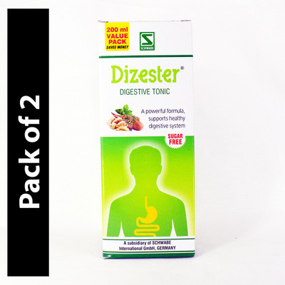 Dr.Willmar Schwabe India Dizester , Syrup(2 x 200 ml)