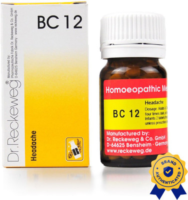 Dr. Reckeweg Biocombination No. 12 Tablets(20 g)