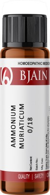 Bjain Ammonium Muriaticum 0/18 LM Globules(6 g)