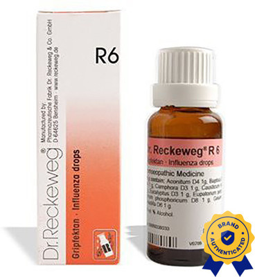 Dr. Reckeweg R6-Influenza Drops(3 x 22 ml)