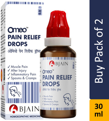 Bjain Omeo Pain Relief Drops N/A Liquid(2 x 30 ml)
