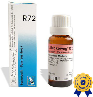 Dr. Reckeweg R72-Pancreas Drops(2 x 22)
