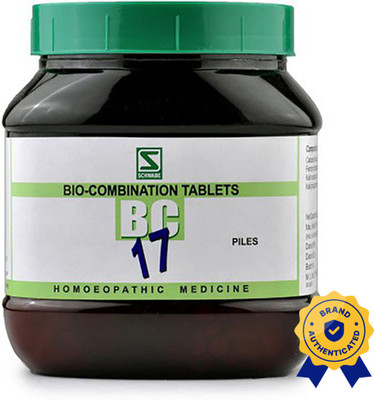 Dr.Willmar Schwabe India Bio-combination BC 17 Tablets(4 x 550 g)