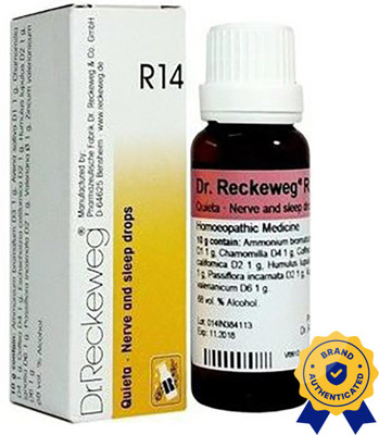 Dr. Reckeweg R14-Nerve & Sleep Drops(4 x 22 ml)