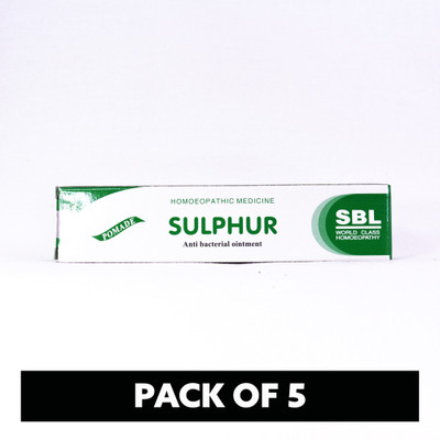 SBL Sulphur Ointment(5 x 25 g)