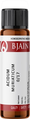 Bjain Acidum Muriaticum 0/17 LM Globules(6 g)