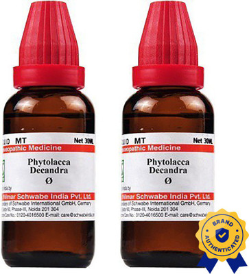 Dr.Willmar Schwabe India Phytolacca Decandra Q Liquid(2 x 30 ml)