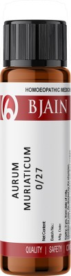 Bjain Aurum Muriaticum 0/27 LM Globules(6 g)