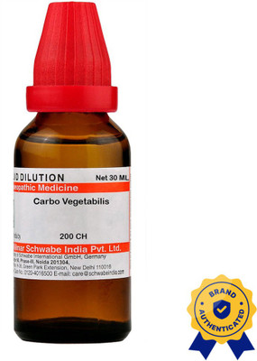 Dr.Willmar Schwabe India Carbo Vegetabilis 200 CH Dilution(30 ml)