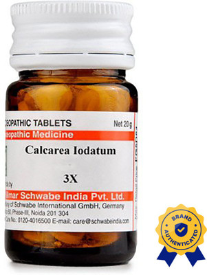 Dr.Willmar Schwabe India Calcarea Iodatum 3X Tablets(20 g)