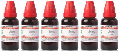 Dr.Willmar Schwabe India Bacopa Monnieri, Brahmi , Mother Tincture(6 x 30 ml)