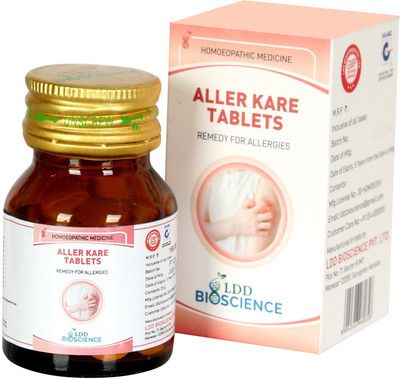 ldd bioscience ALLER KARE TABLET-(25 GM) Ferrum Phos 3x Tablets(25 g)