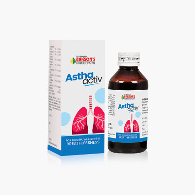 Bakson's Homoeopathy ASTHA ACTIV Syrup(115 ml)