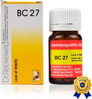 Dr. Reckeweg Biocombination No. 27 Tablets(4 x 20 g)