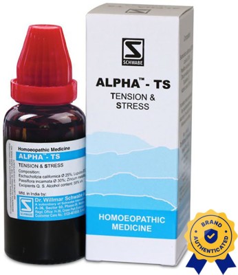 Dr.Willmar Schwabe India Alpha - TS Tension & Stress Liquid(30 ml)