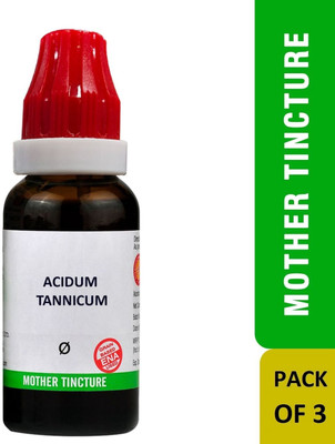 Bjain Acidum Tannicum Q Mother Tincture(3 x 30 ml)