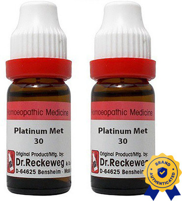 Dr. Reckeweg Platinum Met 30 Liquid(2 x 11 ml)