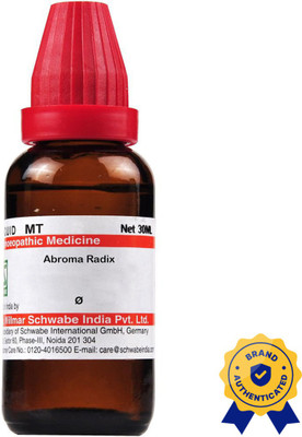 Dr.Willmar Schwabe India Abroma Radix Q Mother Tincture(3 x 30 ml)