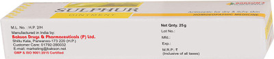 Bakson's Homoeopathy Sulphur , Ointment(2 x 25 g)