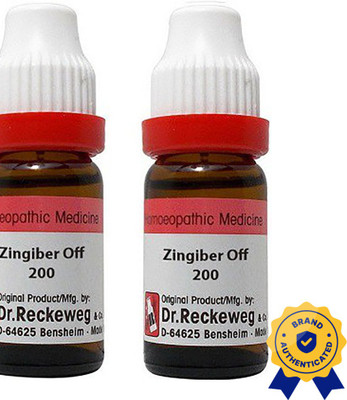 Dr. Reckeweg Zingiber Off 200 Liquid(3 x 11 ml)