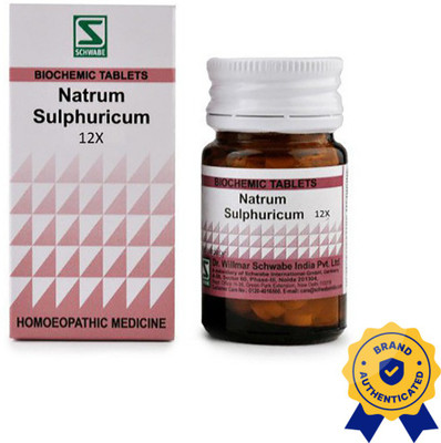 Dr.Willmar Schwabe India Natrum Sulphuricum 12X 12X Tablets(2 x 20)