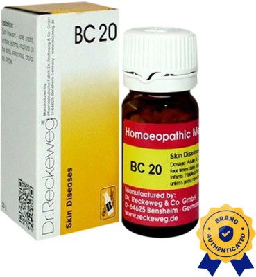 Dr. Reckeweg Bio-Combination 20 (Bc 20) Tablets(5 x 20 g)