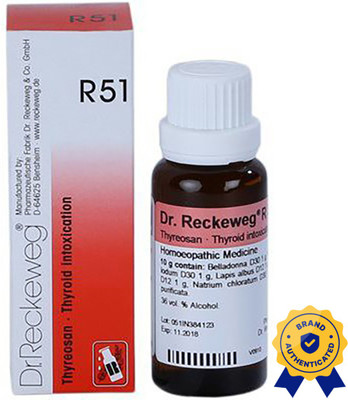 Dr. Reckeweg R51-Thyroid Intoxication Drops(2 x 22)
