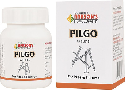 Bakson's Homoeopathy Pilgo_2 Tablets(2 x 75 Units)