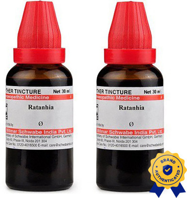 Dr.Willmar Schwabe India Ratanhia Q Liquid(2 x 30 ml)