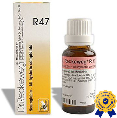 Dr. Reckeweg R47-All Hysteric Complaints Drops(2 x 22 ml)