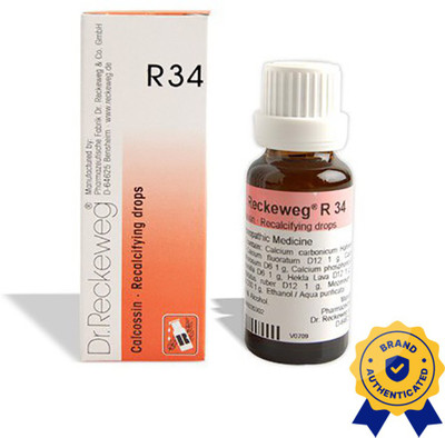 Dr. Reckeweg R34-Recalcifying Drops(3 x 22)