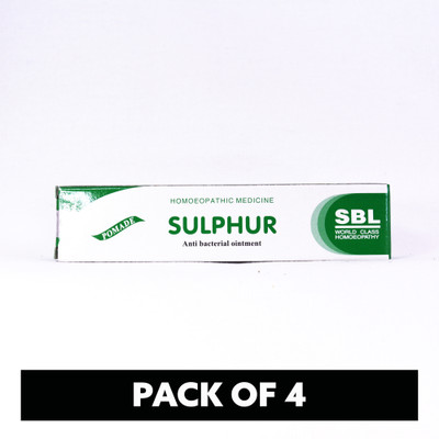 SBL Sulphur Ointment(4 x 25 g)